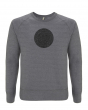Preview: disk sweater grau schwarz vorne