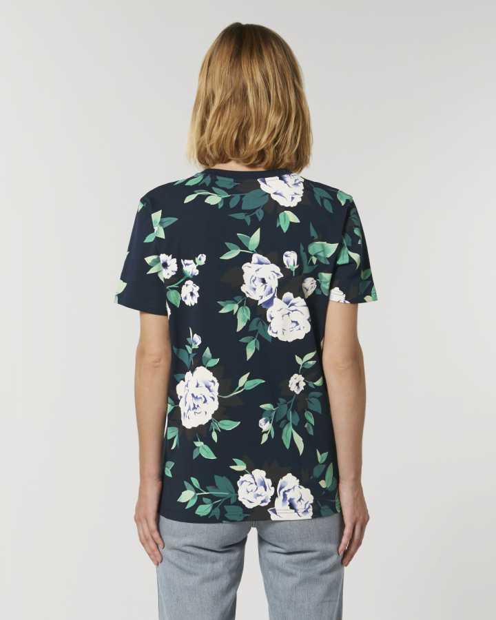 floral unisex tshirt